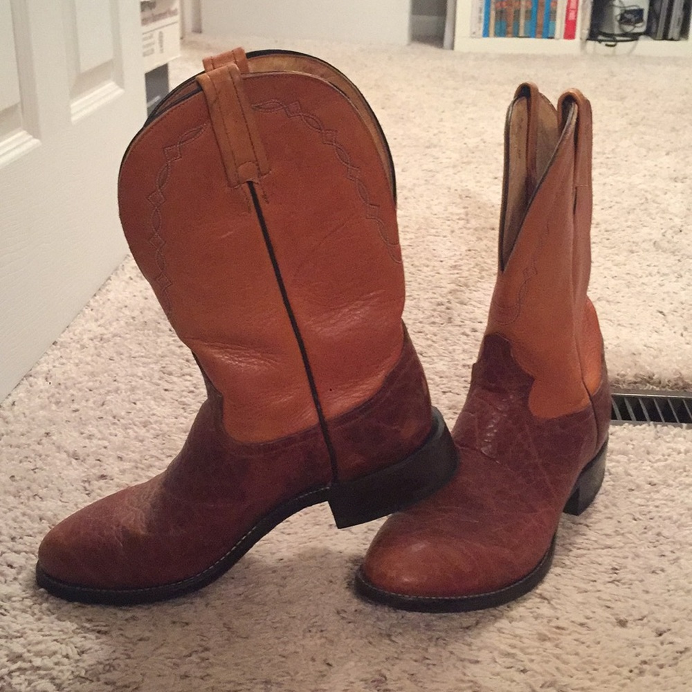 Beautiful vintage tony lama boots 8.5D